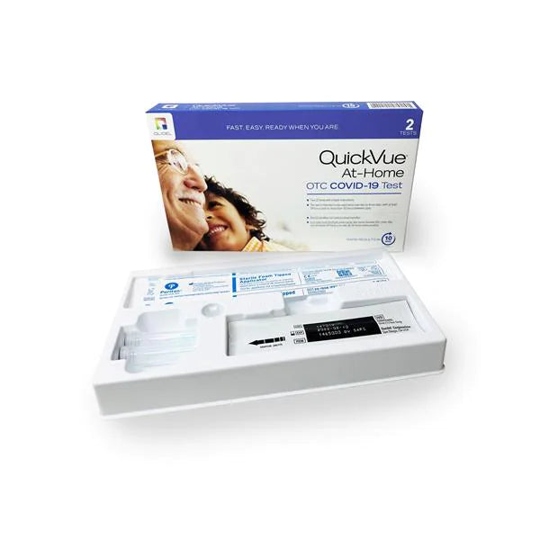 QuickVue OTC COVID19 Self Test Kit (2 Tests) Protectly