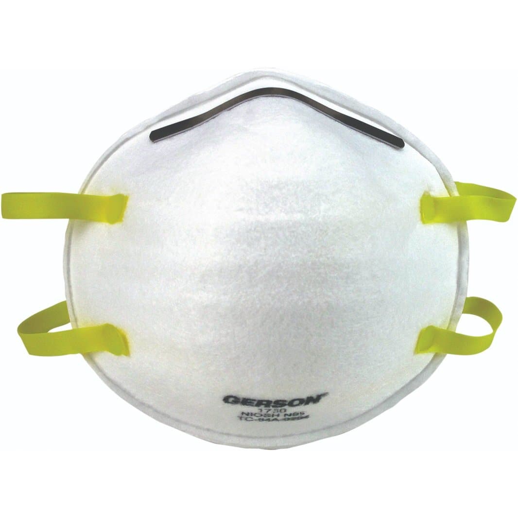 Gerson 1730 N95 NIOSH Mask - 5/20 Pack (Headband) | Protectly