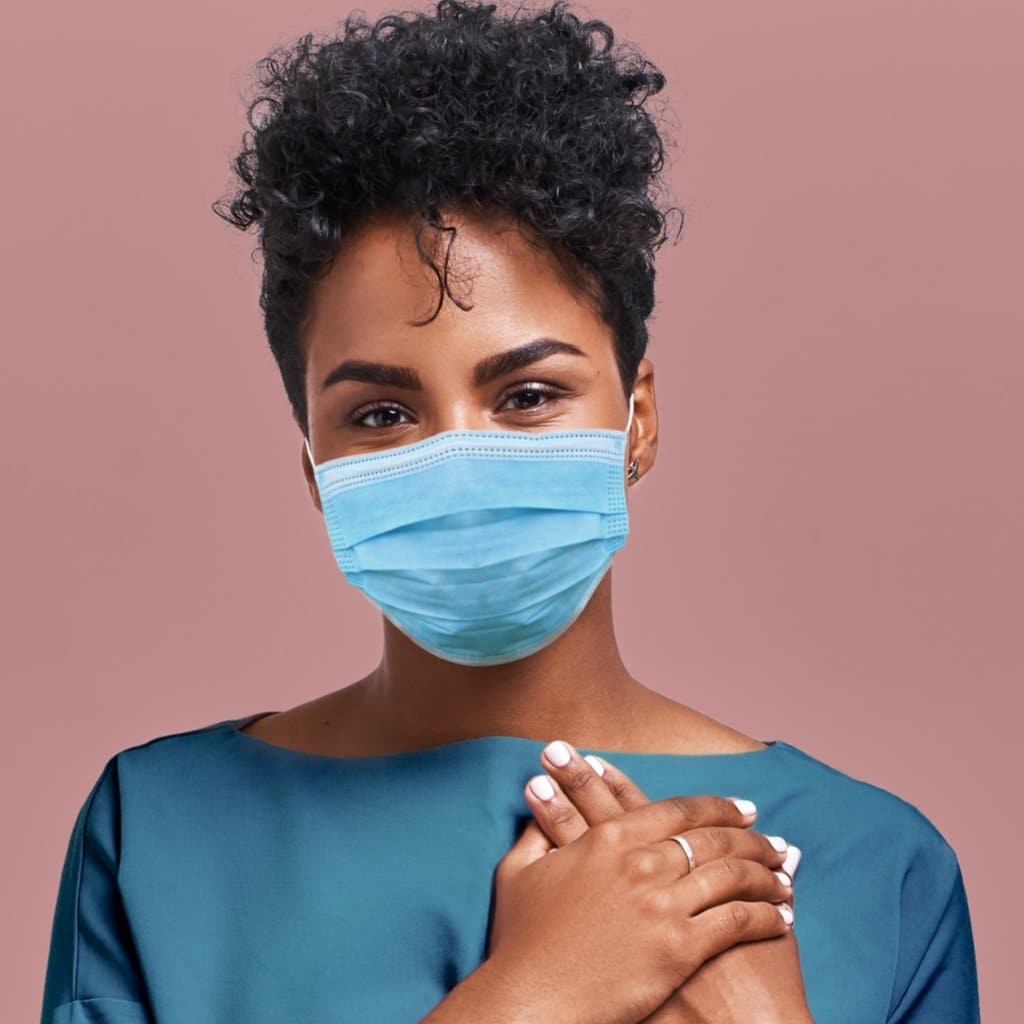 3Ply Surgical Face Masks / Imported 50 pack Protectly