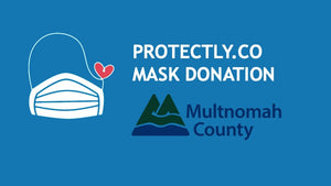 Mask donation ppe multnomah county portland