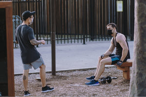 wearing a mask while exercising 