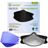 Laianzhi KN99 T99+ (KN95) Particulate Respirator Mask (S/M/L Sizes) - 10/40 Pack (Headband)