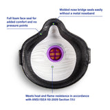 Moldex 4400 P100 Premium Respirator w/ Ventex - 5 Pack (Headband)