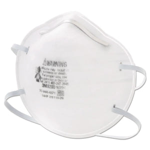 3m 8200 n95 mask other side view angle