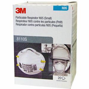 Maschera 3M 8110S N95 Piccola (Small) - Protezione Respiratorio Monouso - 20 Pezzi - Foto 3