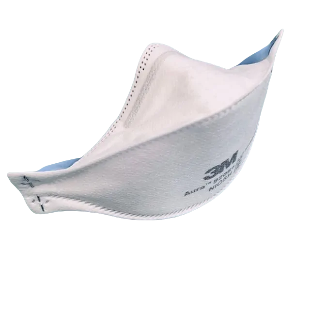 Maschera Viso Respiratore Antiparticolato Approvata 3M Aura 9205 N95 Niosh Approved Particulate Respirator 203317029957 - Foto 11