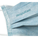 front closeup of the respokare antiviral mask for kids