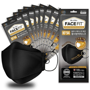 kf94 bluna masks adjustable