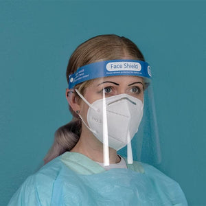 Full Length Face Shield - 5 Pack ($4.00 per shield) - Protectly
